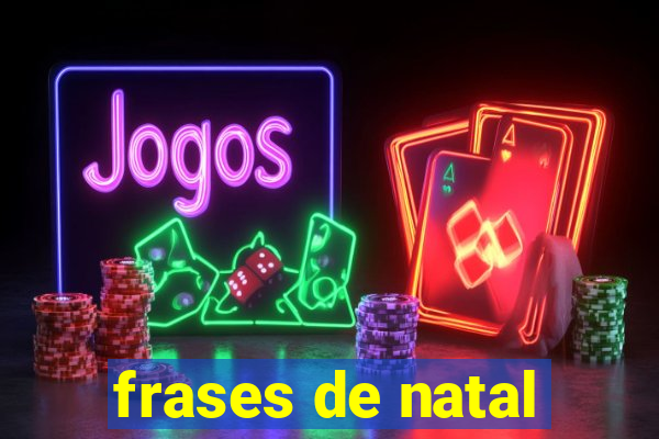 frases de natal